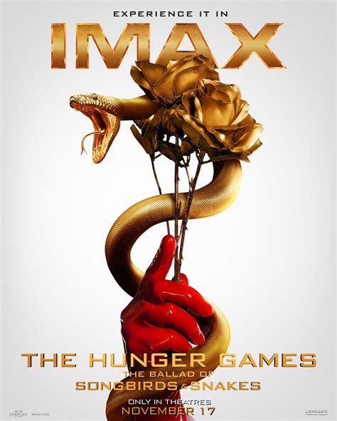 the hunger games the ballad of songbirds|Weekend Box Office Results: The Ballad of Songbirds & Snakes .